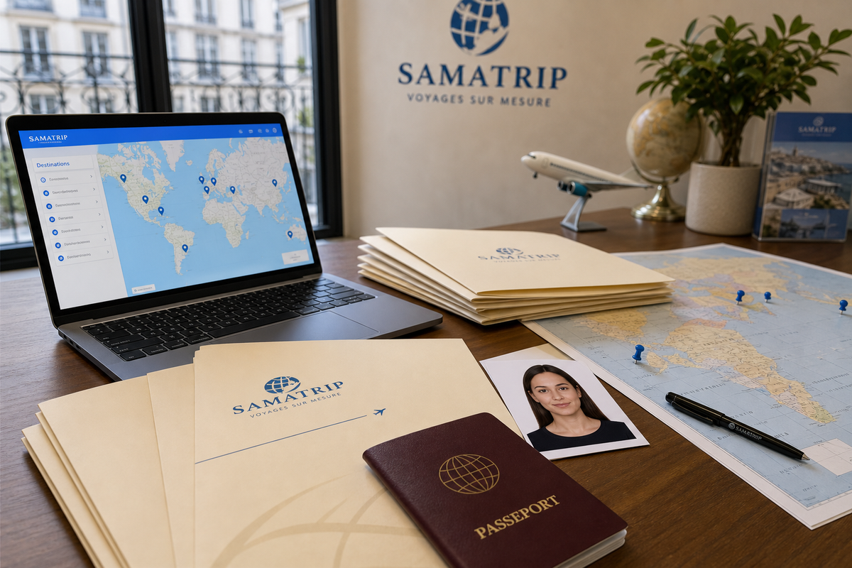 Constitution du dossier eVisa en agence SAMATRIP