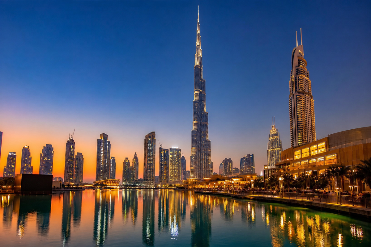 Skyline de Dubaï — séjour Dubai & Abu Dhabi SAMATRIP