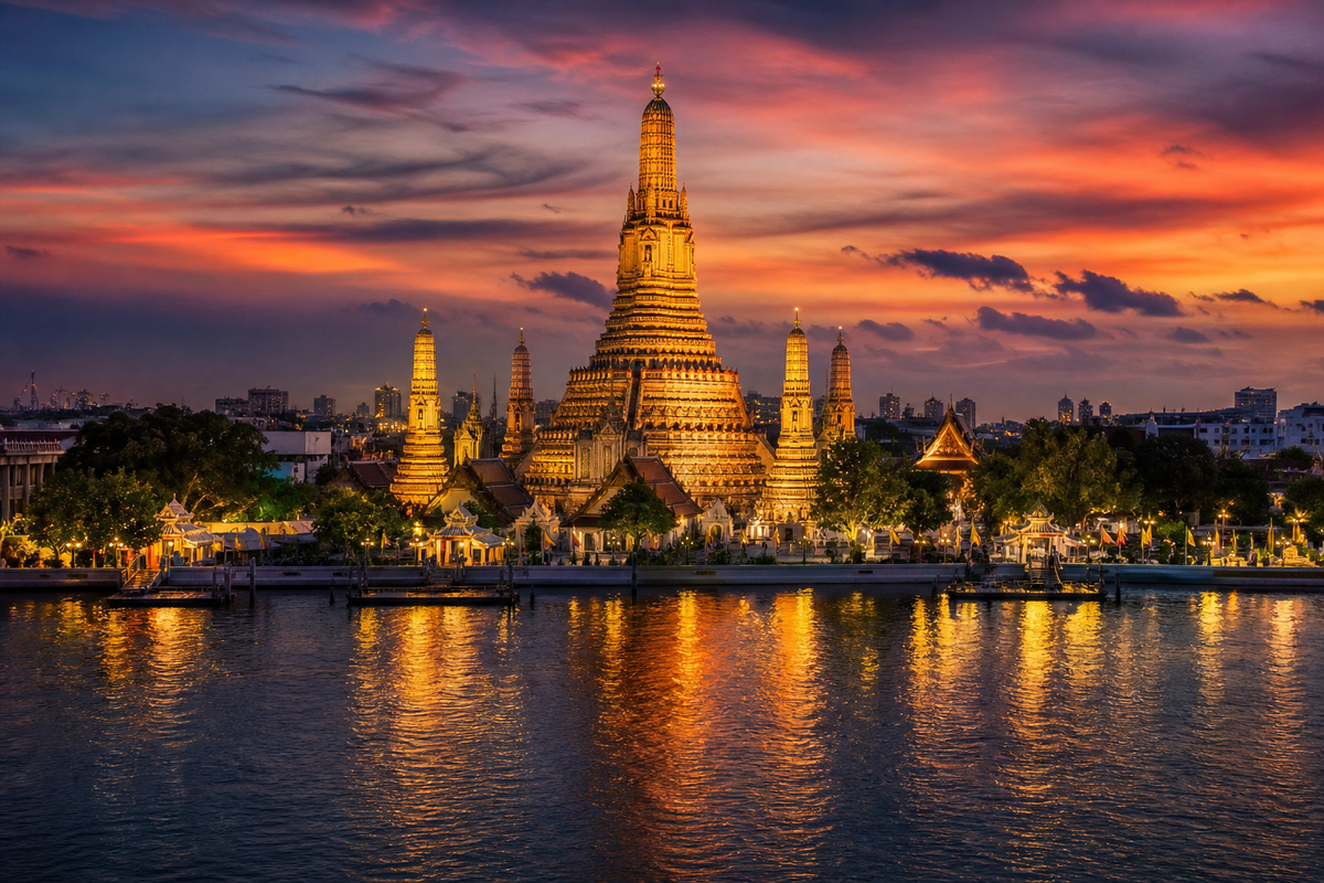Wat Arun, Bangkok — circuit Thaïlande SAMATRIP