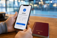 eVisa approuvé sur téléphone — SAMATRIP