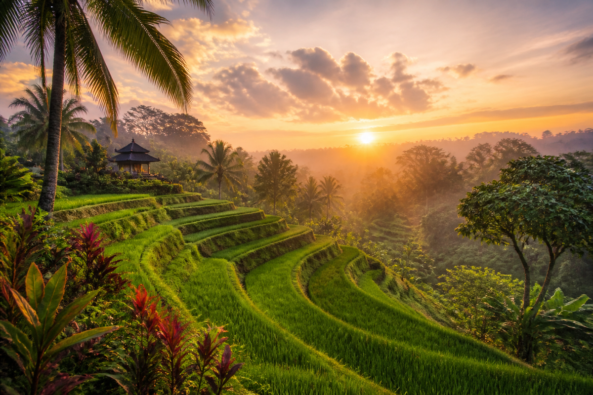 Rizières d’Ubud — séjour Bali Paradisiaque SAMATRIP